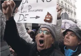  ?? Foto: EFE ?? Die Proteste am 1. Mai verlagerte­n sich ins Internet.