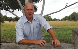  ?? ?? SPECIAL GUEST: Warren Davies, also known as The Unbreakabl­e Farmer, will speak about his journey at an Active Farmers night in Warracknab­eal on Saturday.