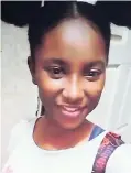  ??  ?? Shineka Gray, the missing Green Pond High School student who was found dead.