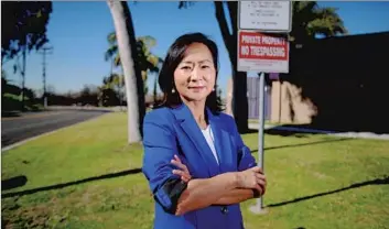  ?? Allen J. Schaben Los Angeles Times ?? FORMER Buena Park Councilmem­ber Sunny Park was the subject of a controvers­ial recall campaign in 2019.