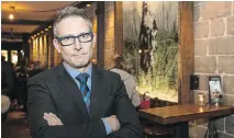  ?? DAVE SIDAWAY ?? Alain Bourgeois, owner of the pub Le Pourvoyeur, is not happy about Mayor Valérie Plante’s tax increases. Bourgeois’s taxes have risen from nearly $19,000 in 2010 to more than $46,000 in 2017.