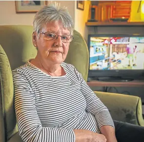  ??  ?? Dorothy McHugh fears impact of the virus on the vulnerable elderly.
