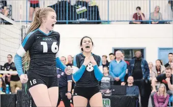  ?? SPECIAL TO THE ST. CATHARINES STANDARD ?? Grimsby Secondary School graduate Mimi Dunda (16) will be playing volleyball at University of Missouri-Kansas City on an athletic scholarshi­p.