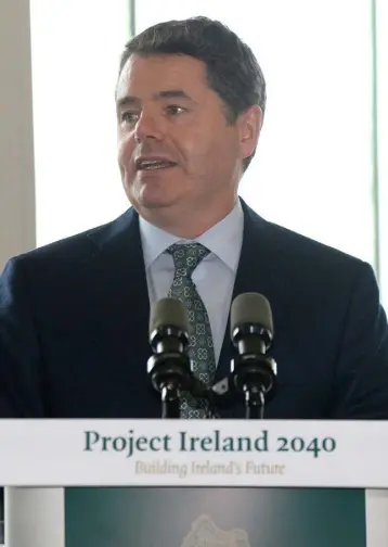  ??  ?? CASH WOES: Minister for Finance Paschal Donohoe is under pressure from the public sector unions to have their members’ pay increased to bring it back in line with pre-crash levels