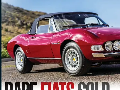 RARE FIATS SOLD - PressReader