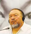  ?? (Reuters) ?? AI WEIWEI