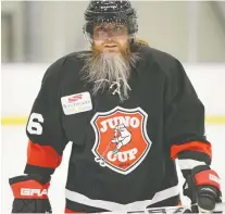  ?? TROY FLEECE ?? Churko takes part in the 2013 Juno Cup practice.