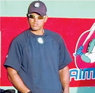  ?? ARCHIVO - ADN ?? Luis ‘Pipe’ Urueta, de 39 años, no esperaba debutar rápido como mánager en MLB.