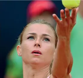  ?? ?? La tennista
Camila Giorgi, 32 anni, ex campioness­a del tennis (Ansa)