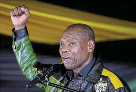  ?? /SANDILE NDLOVU ?? The ANC yesterday announced branch nomination results, which showed president Cyril Ramaphosa enjoying over double the number received by his rival Zweli Mkhize, above.