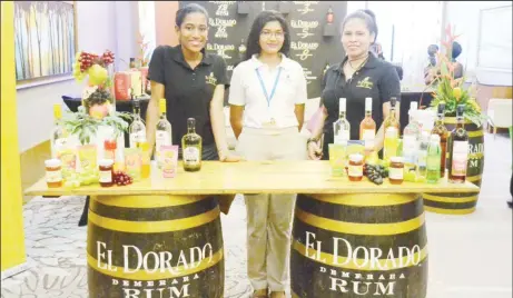  ??  ?? Demerara Distillers at Guytie