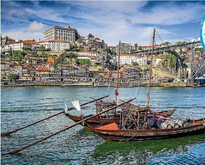  ?? 123RF ?? Based at the mouth of the Douro River, Porto is a hilly yet compact, colourful and shabby-chic city.