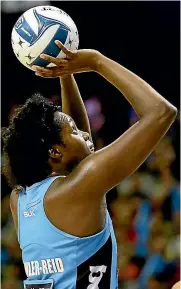  ?? ROBYN EDIE ?? Jhaniele Fowler-Reid is leaving the Southern Steel after five seasons for Australia’s domestic netball league.