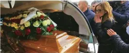  ??  ?? Il funerale di Salvatore Failla, il 9 marzo scorso.