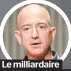  ??  ?? Le milliardai­re Jeff Bezos (patron d’amazon)