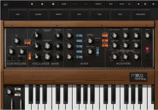  ??  ?? It’s a synth hardware classic, now developed by the original company as an app