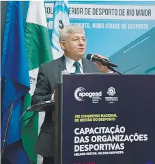  ??  ?? Dimas Pinto, presidente da APOGESD