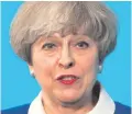  ??  ?? Scathing: Theresa May