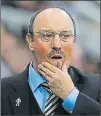  ??  ?? DECISIONS: Benitez