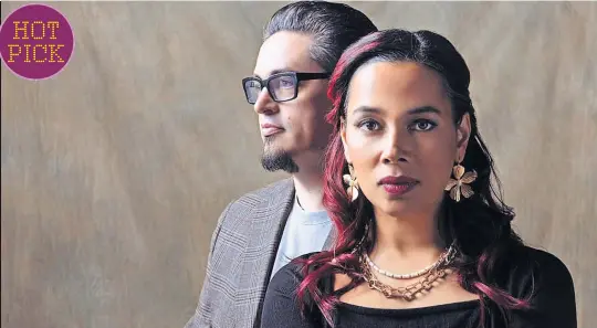  ?? ?? Permforman­ce American roots musician Rhiannon Giddens performs with Francesco Turrisi at Perth Concert Hall, 7.30pm on Sunday, April 30. Picture by Ebru Yildiz