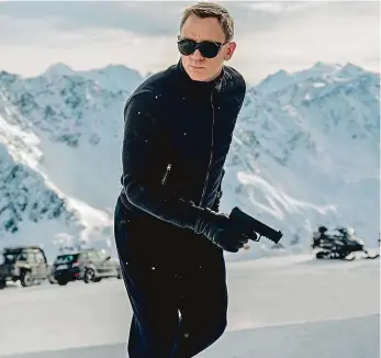  ?? Foto: Bontonfilm ?? Naposledy Daniel Craig se příští rok rozloučí s rolí Jamese Bonda ve snímku Není čas zemřít.