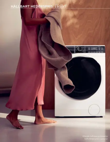  ?? ?? Electrolux helhetssyn på hemmet ur hållbarhet­sperspekti­v imponerar.