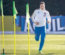  ?? FOTO COLPRENSA ?? El lateral de la Selección Colombia, Santiago Arias, se pierde el inicio de los amistosos de cara a Rusia-2018.