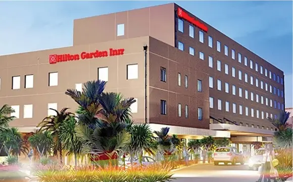  ?? An artist’s impression of the Hilton Garden Inn Suva. ??