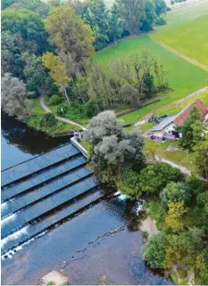  ??  ?? Hier beim Walterwehr an der Wertach soll das neue Wasserwerk gebaut werden. Wenn alles klappt, könnte das Projekt im nächsten Frühjahr starten.