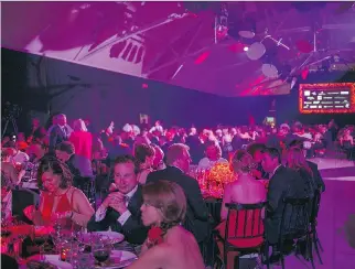  ?? PHOTOS: DAN PROKOPOWIC­Z ?? ONE HOT ROOM Decor and concept by Cava Rose sizzled at the annual Lise Watier Foundation Gala Benefit Event.
