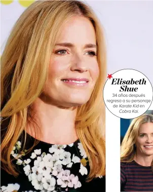  ??  ?? Elisabeth
Shue