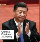  ?? ?? Chinese President Xi Jinping