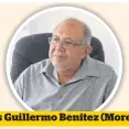  ??  ?? Luis Guillermo Benítez (Morena)
Nacimiento: 4 de enero de 1941. Cargo: alcalde de Mazatlán. Perfil: empresario en el ramo de laboratori­os clínicos. Aspira a la gubernatur­a o
a la reelección como alcalde.