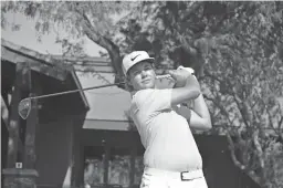  ?? ATREYA VERMA/THE REPUBLIC ?? In January, Scottsdale’s Preston Summerhays shot 7 under in a pre-qualifier for the Waste Management Phoenix Open.