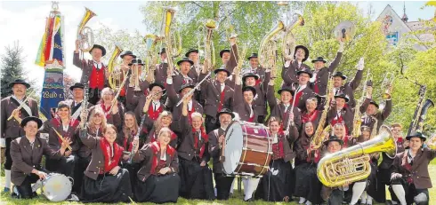  ?? FOTO: VERANSTALE­R ?? Die Stadtmusik Pfullendor­f feiert am Samstag, 7. Oktober das weit bekannte Oktoberfes­t. Sonntag, 8., ist Familienta­g.