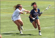  ?? UConn Athletics ?? Sydney Watson leads the UConn women’s lacrosse team, making its first NCAA Tournament appearance since 2013, with 53 goals and 113 draw controls.