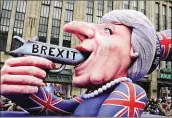  ??  ?? A float in Germany: is this what Brexit mean?