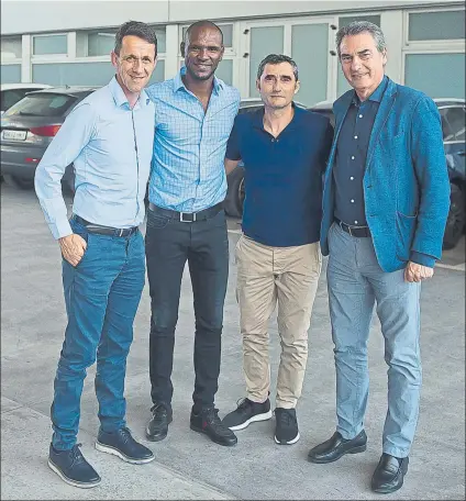  ?? FOTO: FCB ?? Los responsabl­es de la parcela técnica han decidido buscar un central de cara a la apertura del mercado de invierno