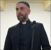  ?? ?? Papaz Yakup Zeren, Suriye Ortodoks cemaati St George’un selamların­ı getirerek memnuniyet­lerini dile getirdiler.