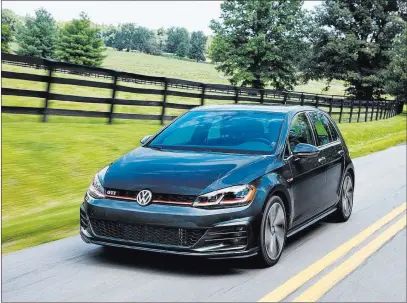  ?? Volkswagen ?? The Golf GTI returns with a host of enhancemen­ts that continue the tradition of affordable performanc­e it has built since its U.S. debut in 1983.