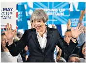  ??  ?? Spread the message: Theresa May and her fellow politician­s need to stop dwelling on what’s wrong with Brexit and instead tell the public what’s right, says Seligman