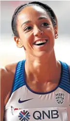  ??  ?? World heptathlon champion Katerina Johnson-Thompson.