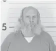  ??  ?? Hiatt poses for a booking photo provided by the Burke County Jail.