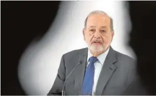  ?? // EFE ?? El magnate mexicano, Carlos Slim