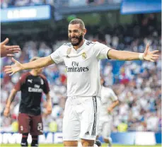  ?? FOTO: IMAGO ?? Ohne Ronaldo und Zidane – Jetzt soll Karim Benzema glänzen.