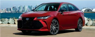  ?? (Larry Prinz/TNS) ?? The 2019 Toyota Avalon (James Halfacre/Toyota)