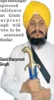  ??  ?? Giani Harpreet Singh