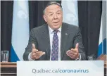  ??  ?? From Premier François Legault’s perspectiv­e, almost any outcome on Sept. 20 will come with a silver lining.