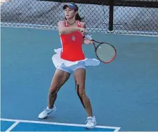  ?? ARCHIVFOTO: PRIVAT ?? Annika Hepp und der TC Ravensburg haben den Klassenerh­alt in der Tennis-Oberliga verpasst.