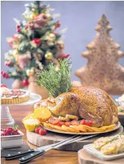  ?? ?? The Christmas feast at Alati Mediterran­ean restaurant, Siam Kempinski.